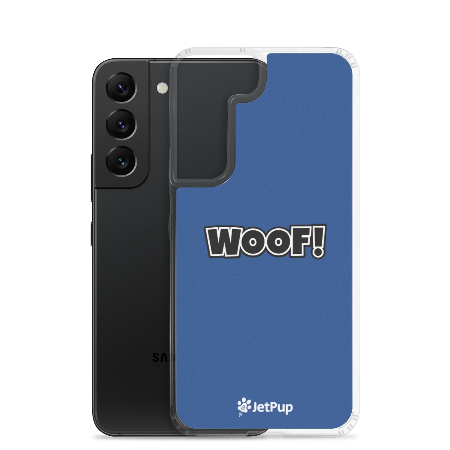 Woof Samsung Case - Blue - JetPup