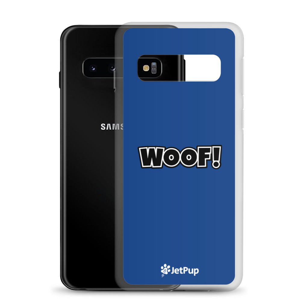 Woof Samsung Case - Blue - JetPup