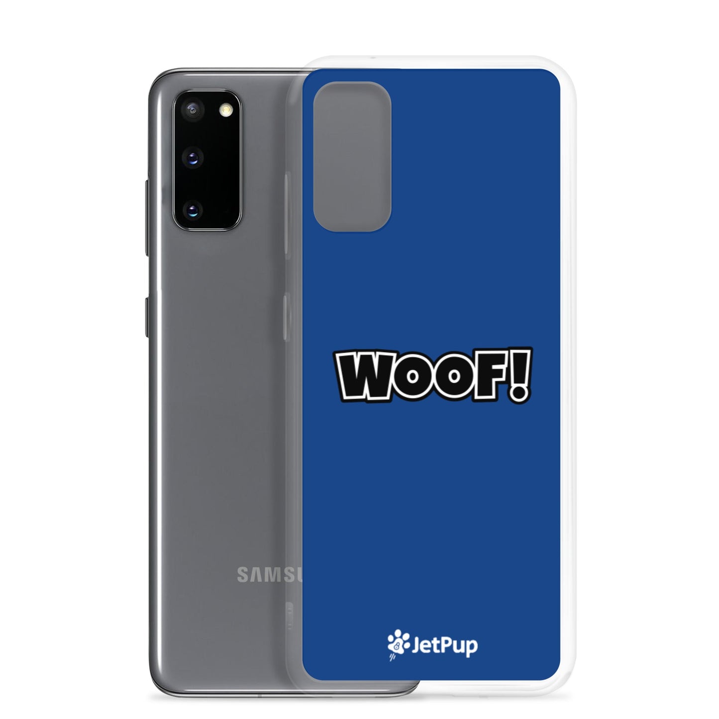 Woof Samsung Case - Blue - JetPup