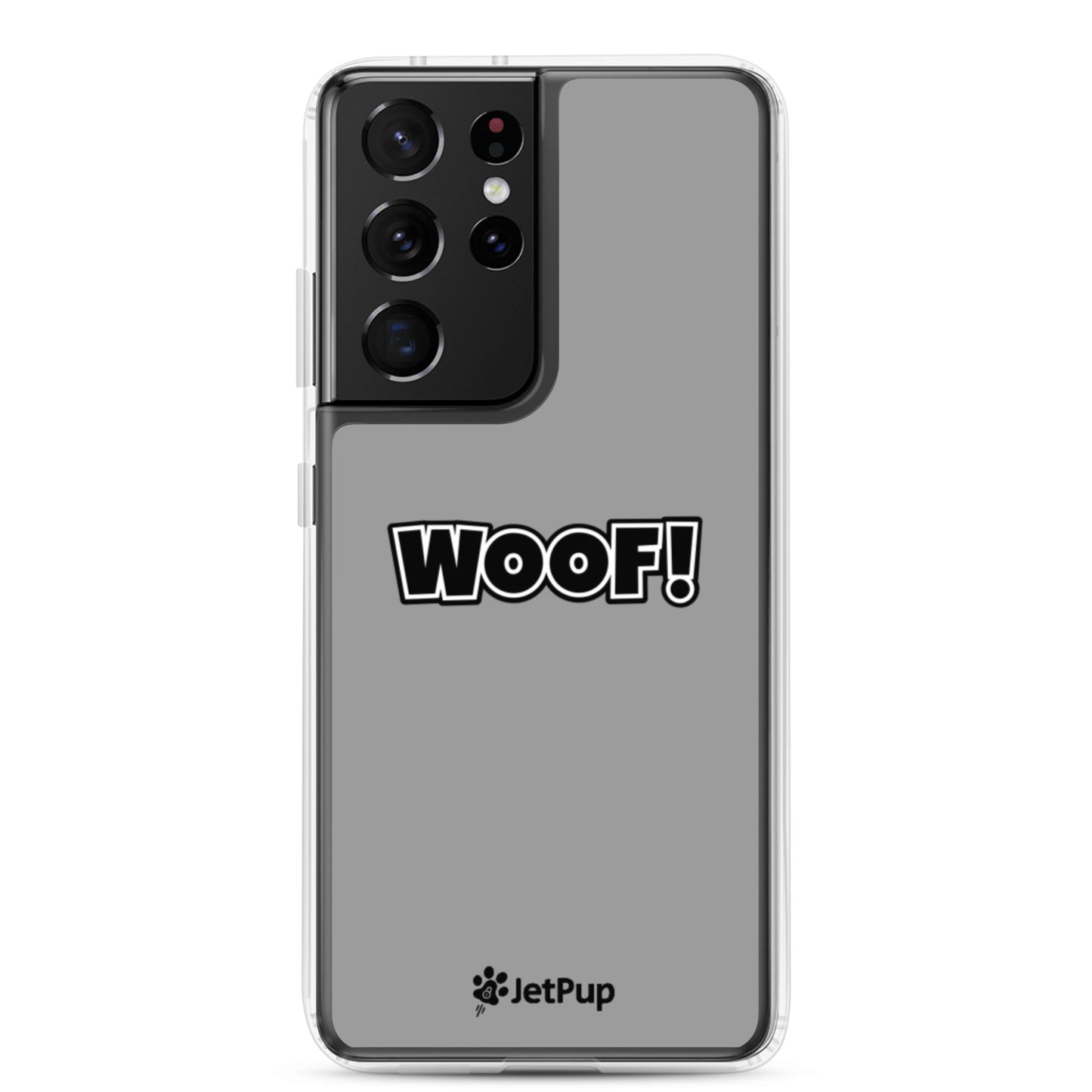Woof Samsung Case - Grey - JetPup