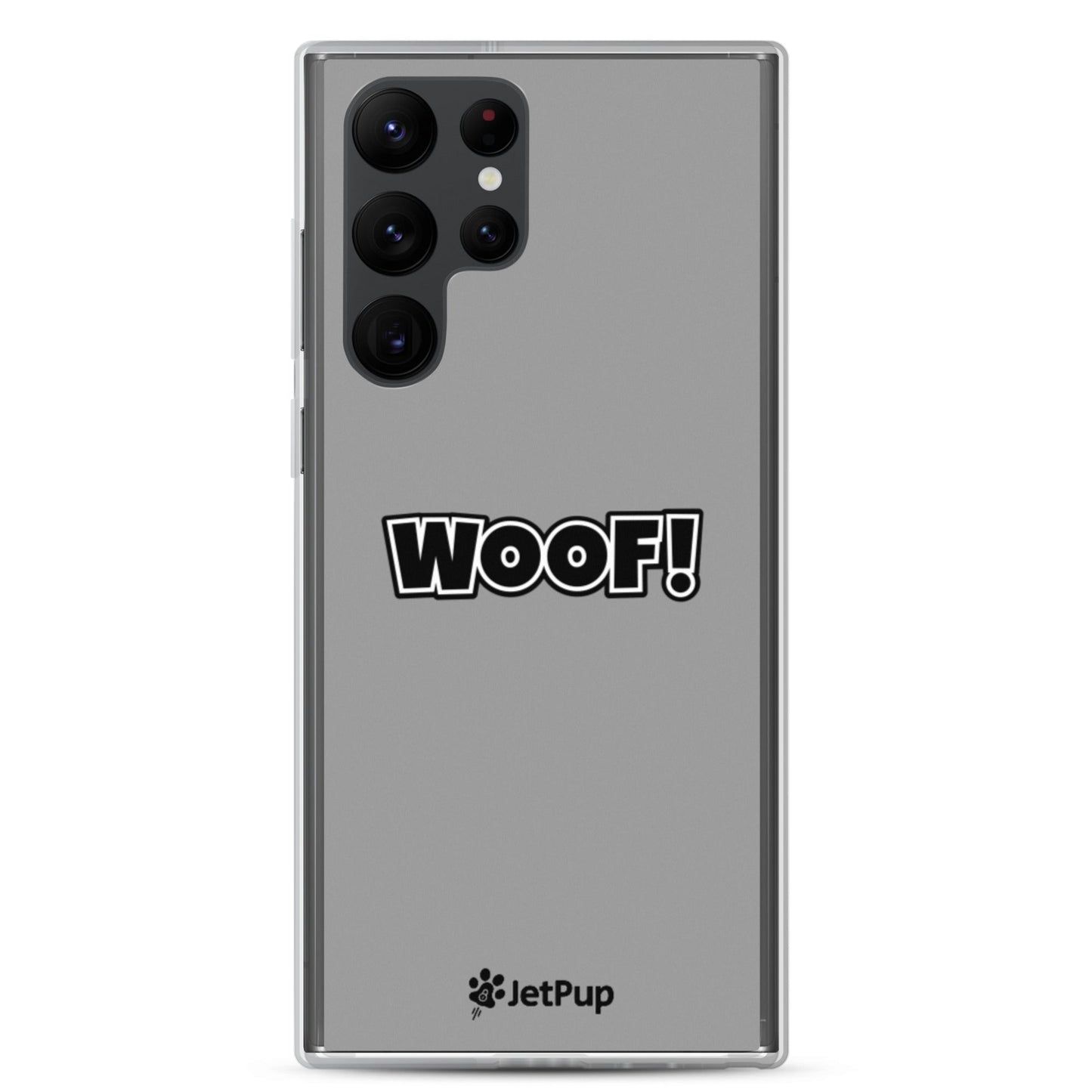Woof Samsung Case - Grey - JetPup