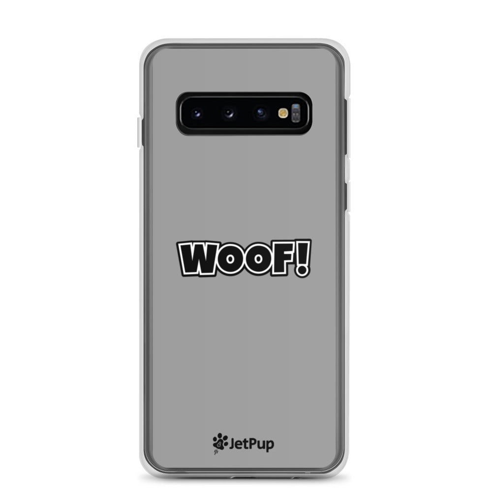 Woof Samsung Case - Grey - JetPup