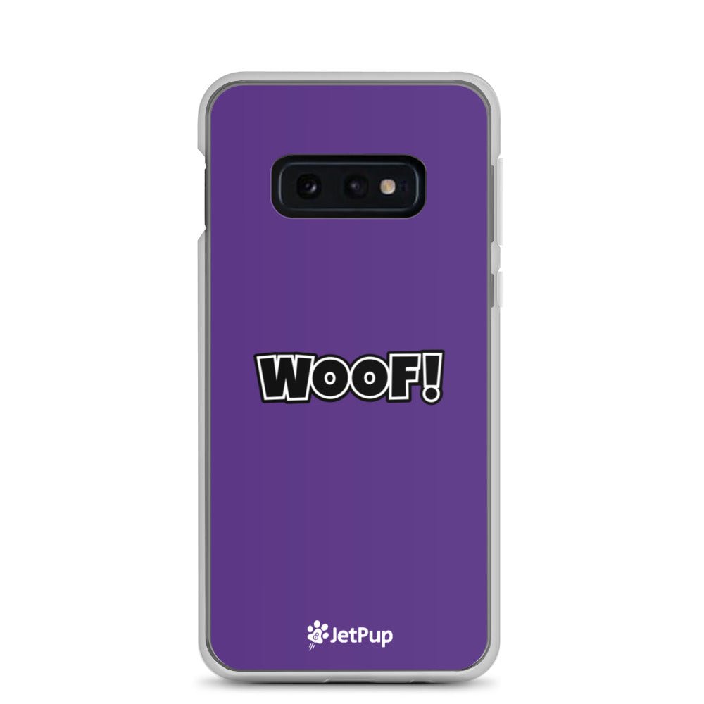 Woof Samsung Case - Purple - JetPup