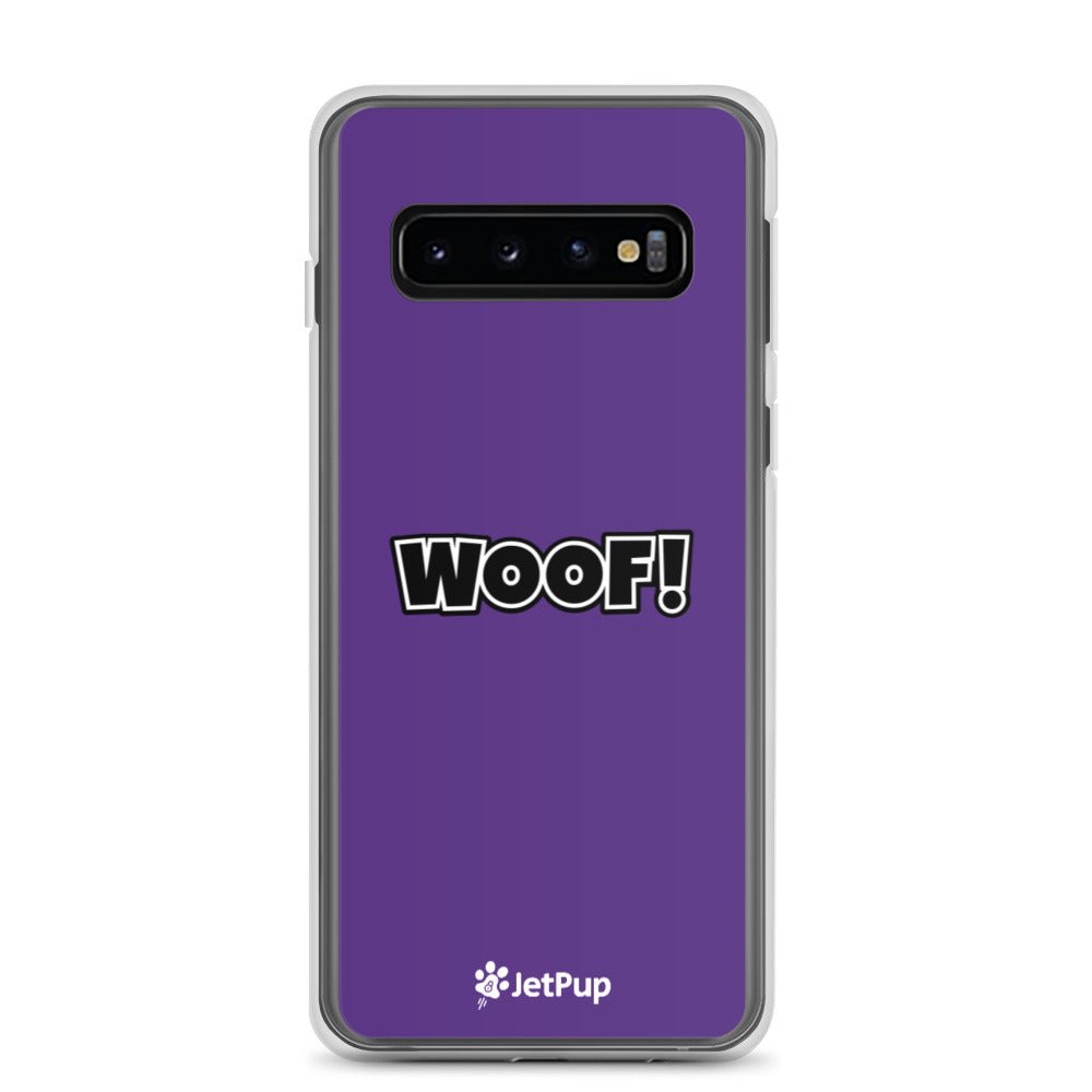 Woof Samsung Case - Purple - JetPup