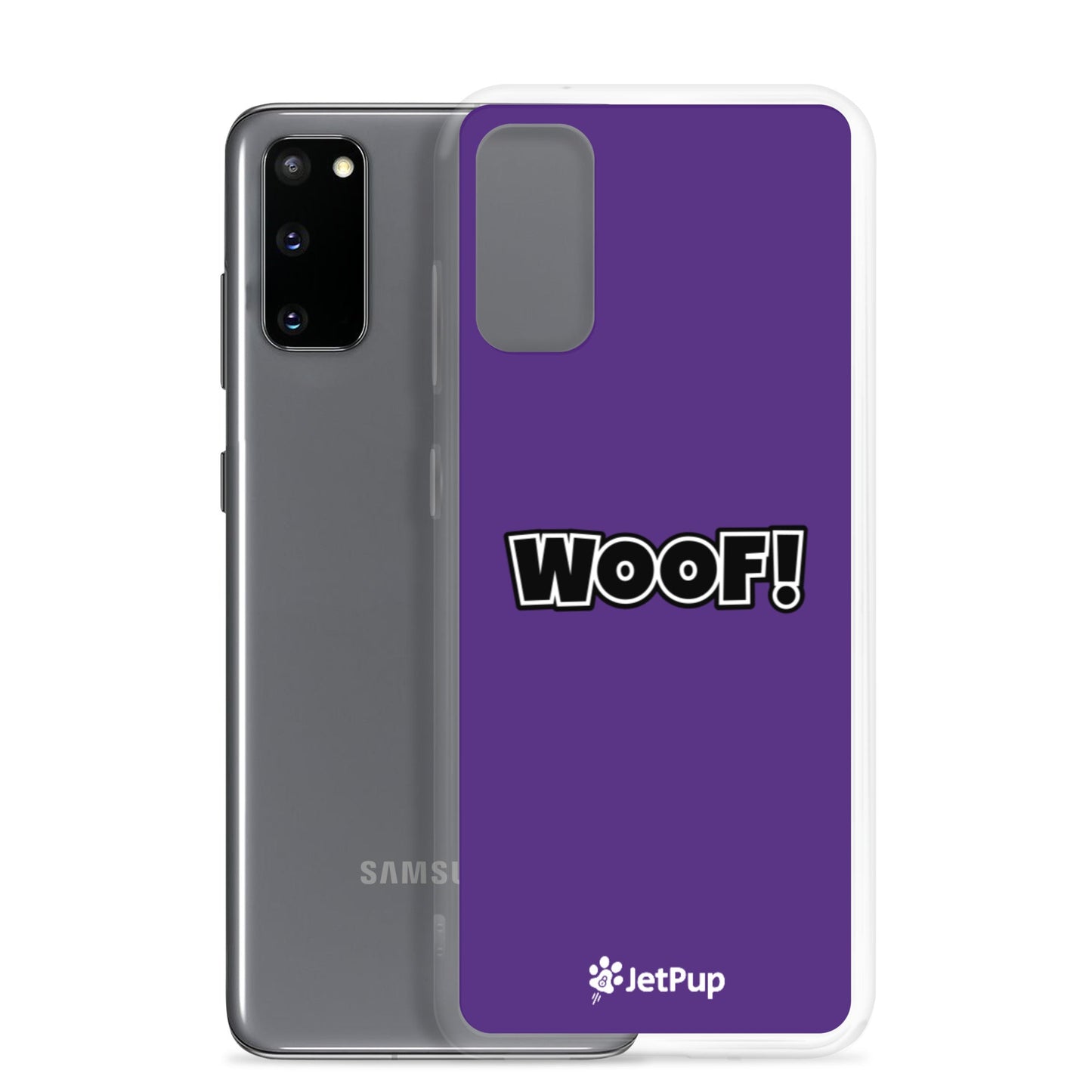 Woof Samsung Case - Purple - JetPup