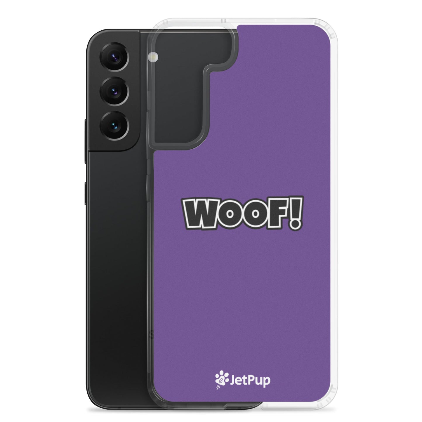 Woof Samsung Case - Purple - JetPup