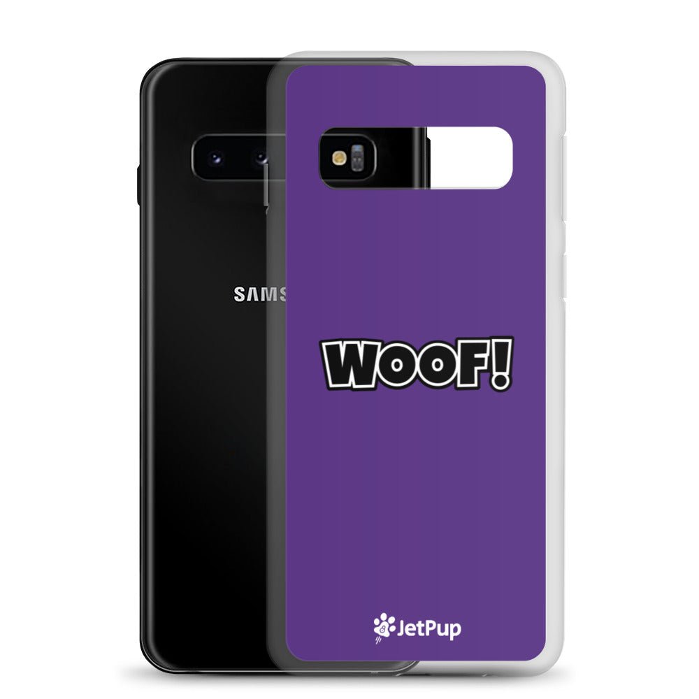 Woof Samsung Case - Purple - JetPup
