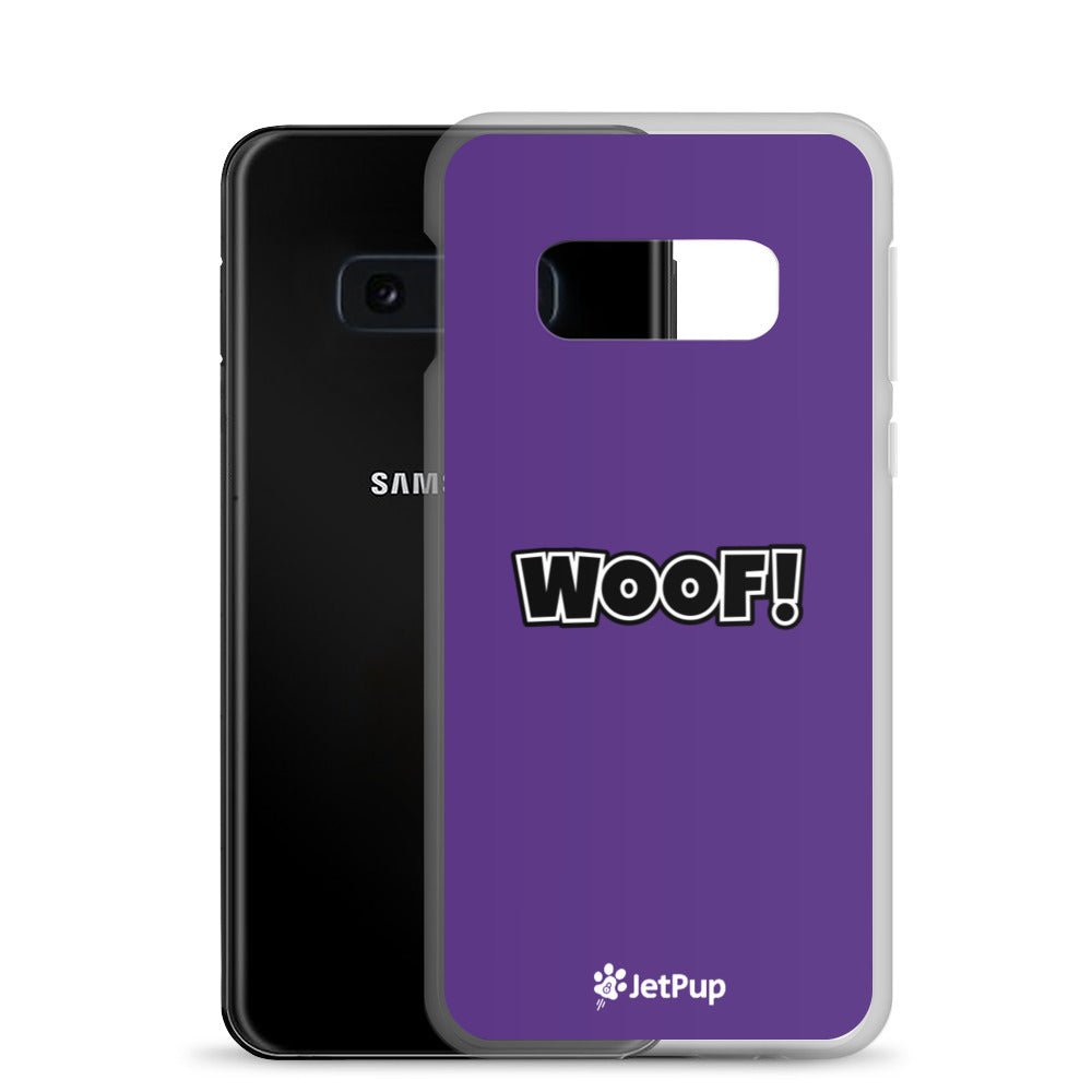 Woof Samsung Case - Purple - JetPup