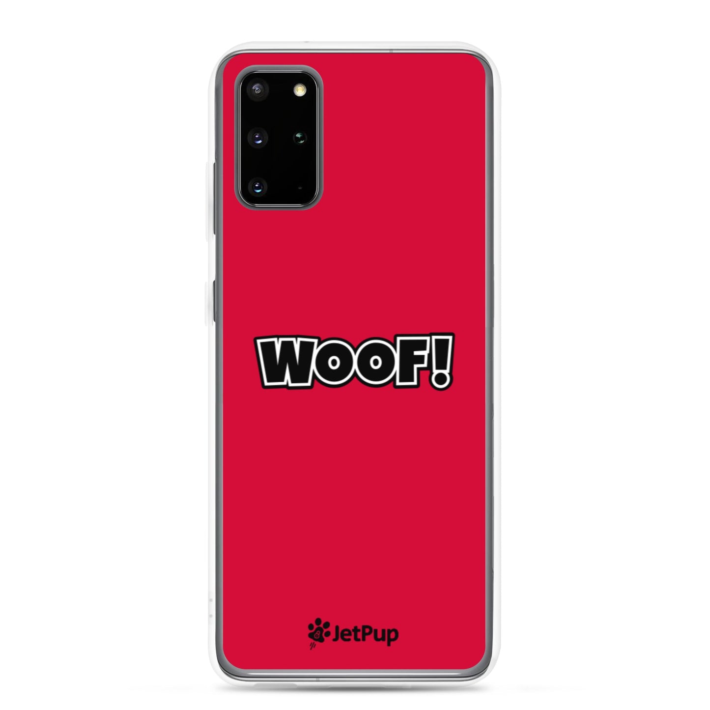 Woof Samsung Case - Red - JetPup