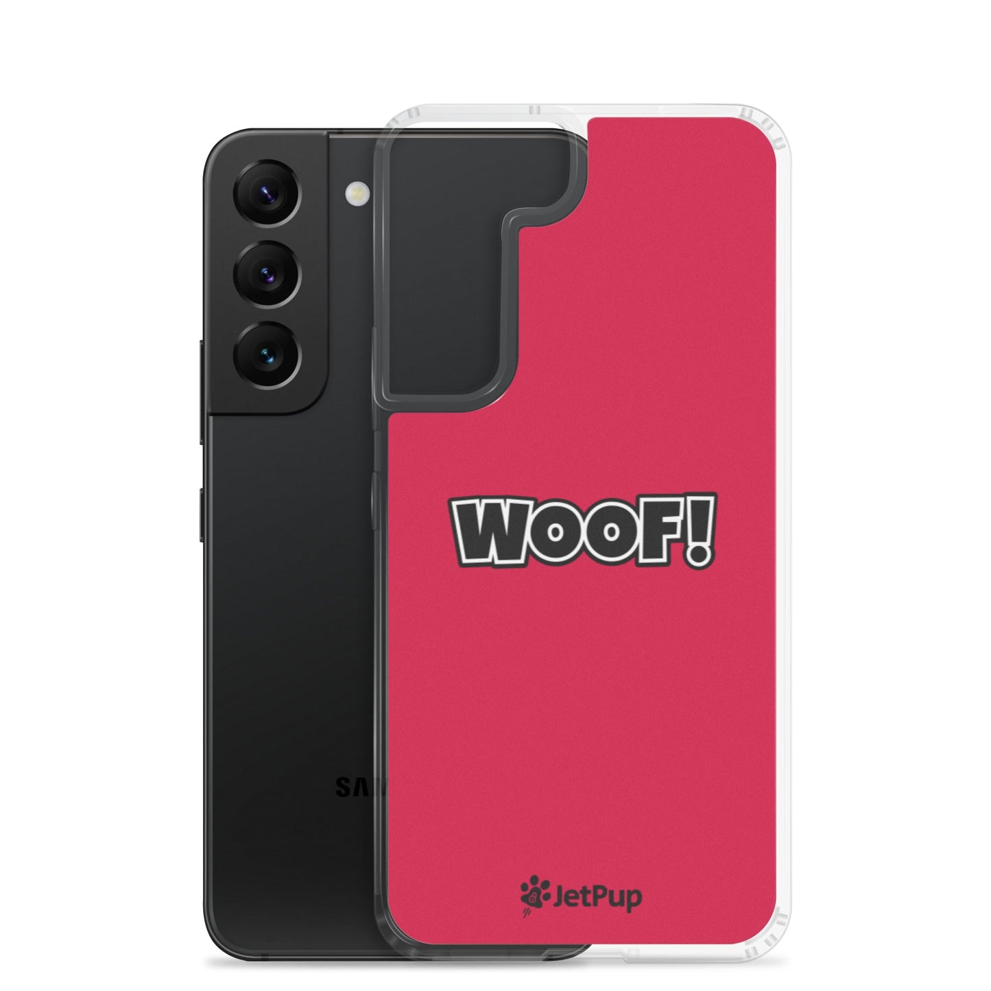 Woof Samsung Case - Red - JetPup