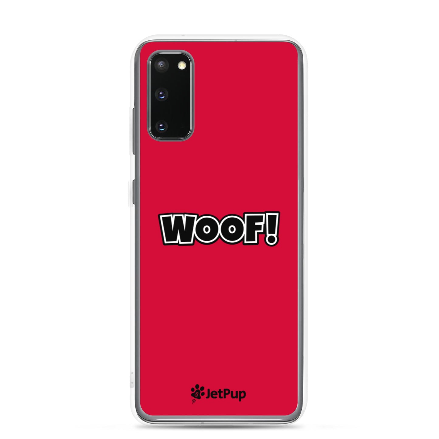 Woof Samsung Case - Red - JetPup
