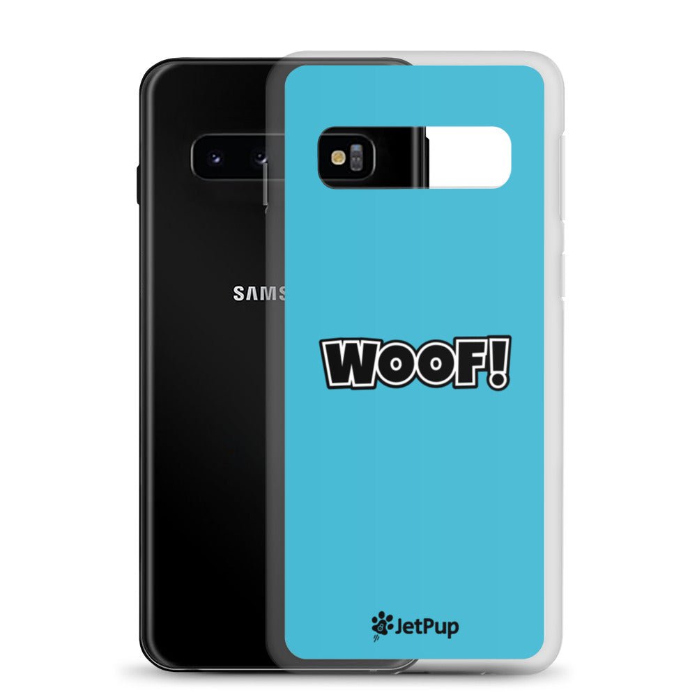 Woof Samsung Case - Sky Blue - JetPup