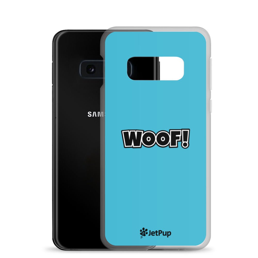 Woof Samsung Case - Sky Blue - JetPup