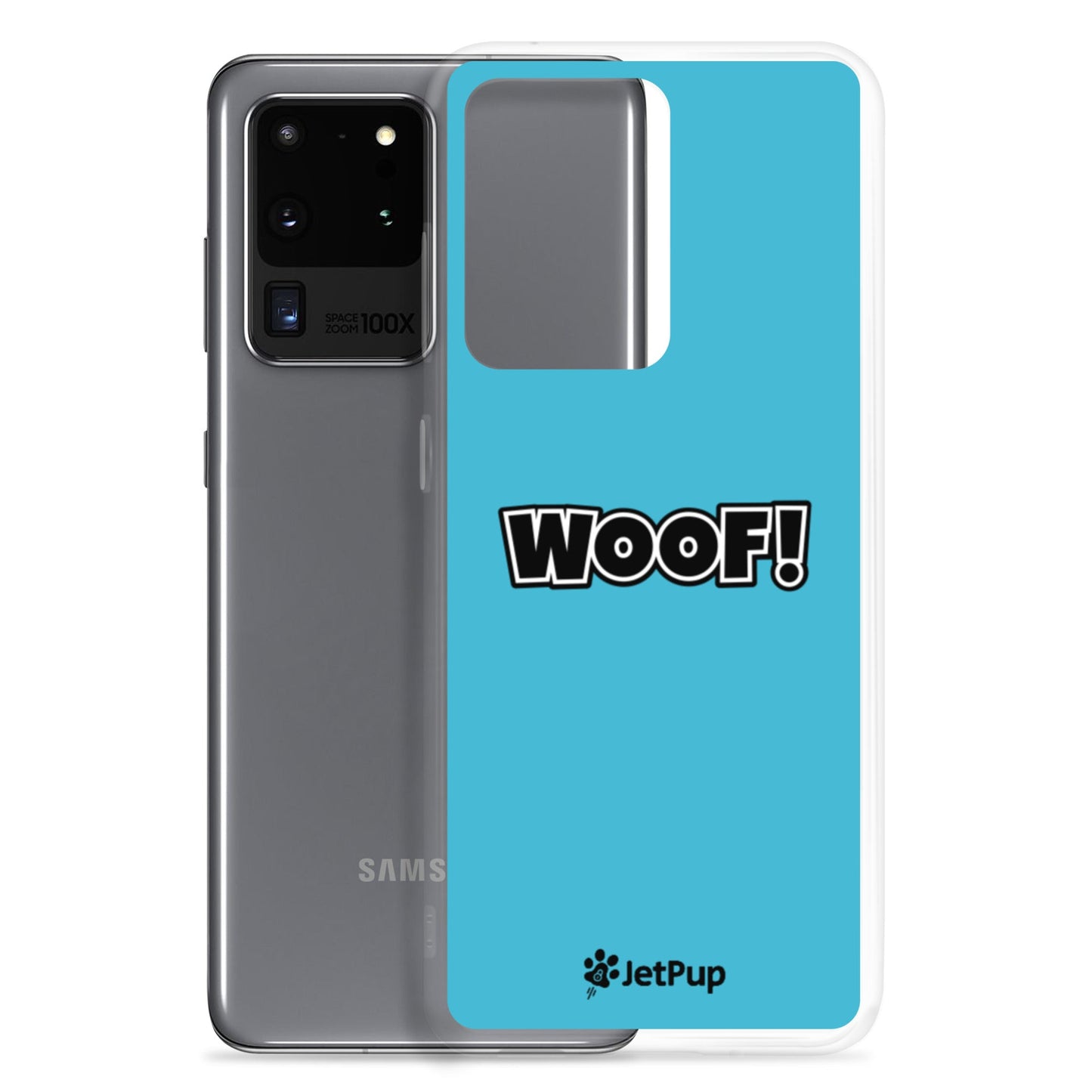 Woof Samsung Case - Sky Blue - JetPup