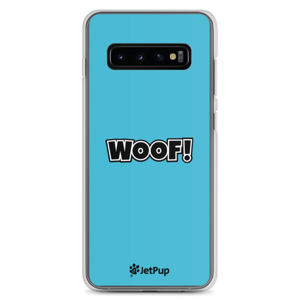 Woof Samsung Case - Sky Blue - JetPup