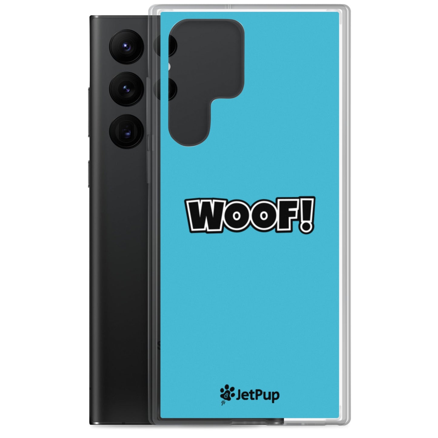 Woof Samsung Case - Sky Blue - JetPup