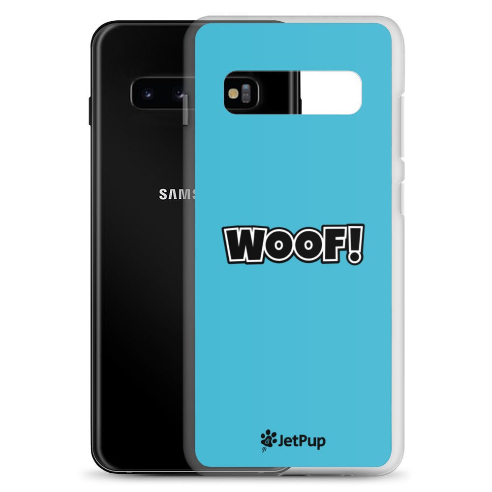 Woof Samsung Case - Sky Blue - JetPup