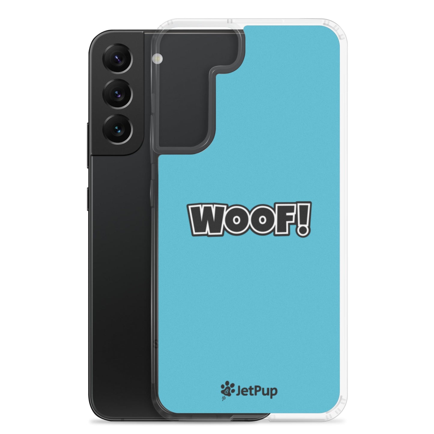 Woof Samsung Case - Sky Blue - JetPup