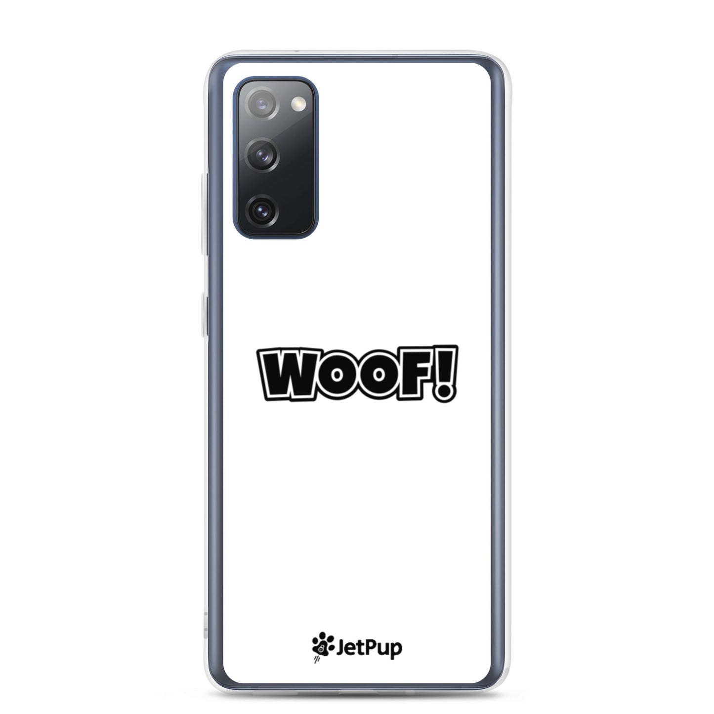 Woof Samsung Case - White - JetPup