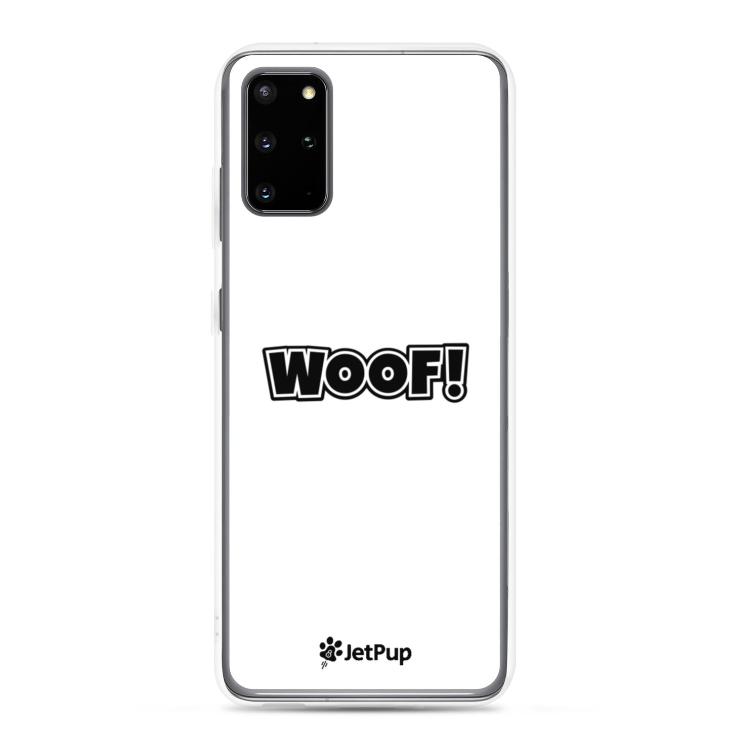 Woof Samsung Case - White - JetPup