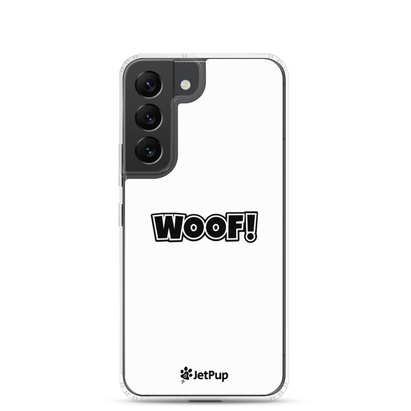 Woof Samsung Case - White - JetPup