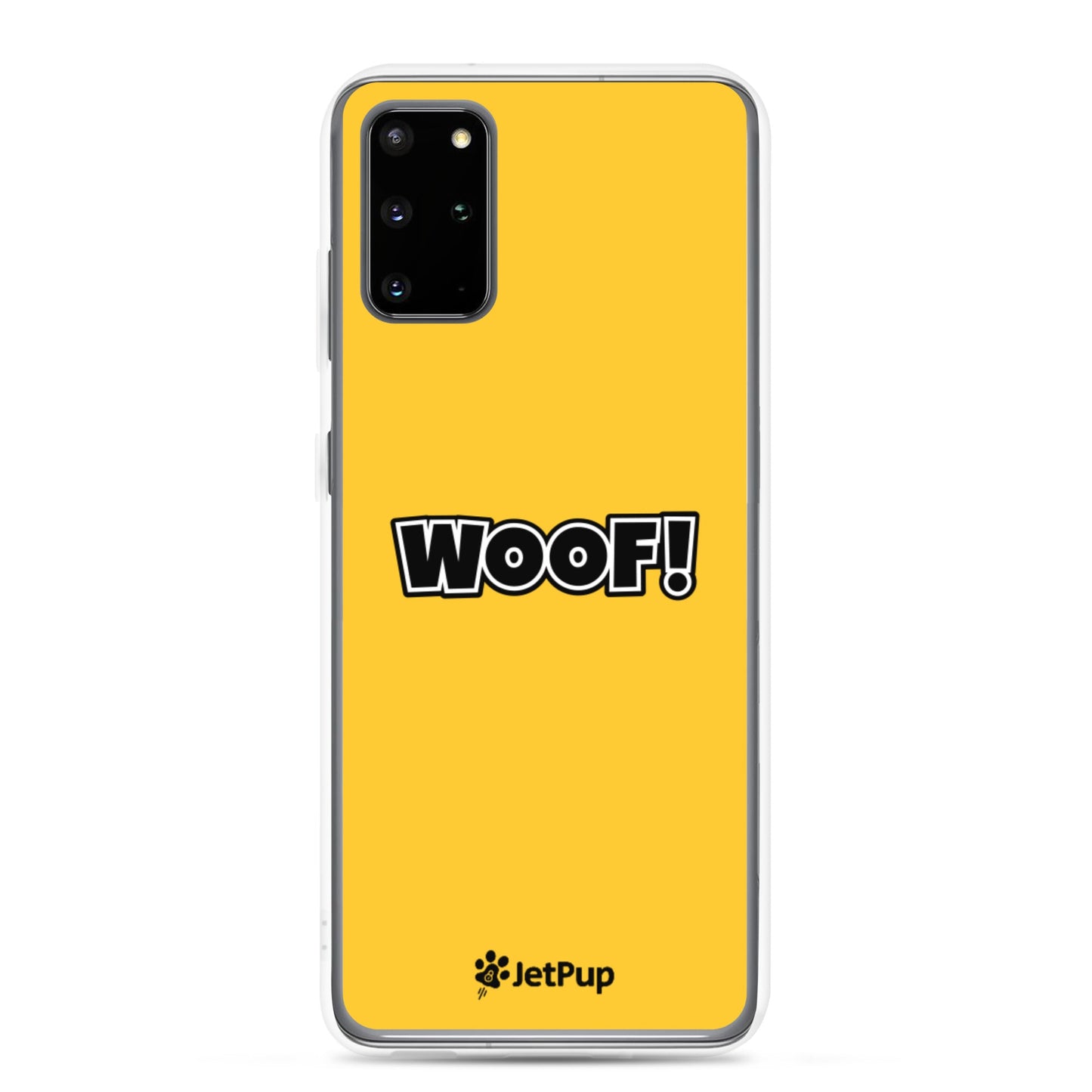Woof Samsung Case - Yellow - JetPup