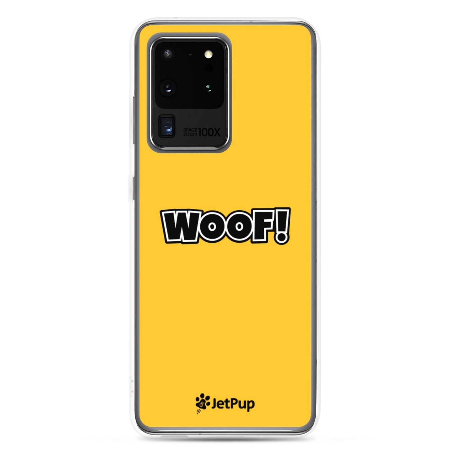 Woof Samsung Case - Yellow - JetPup