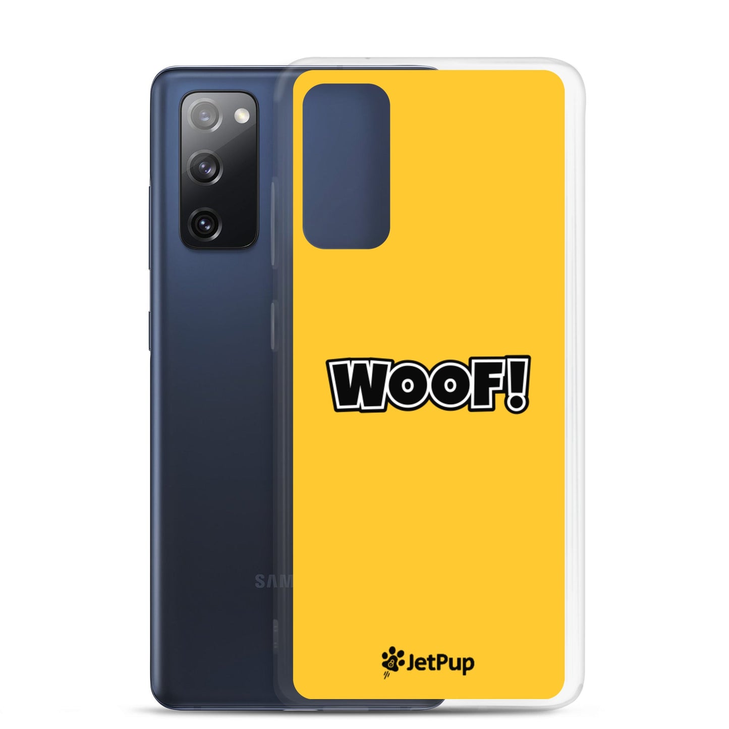 Woof Samsung Case - Yellow - JetPup
