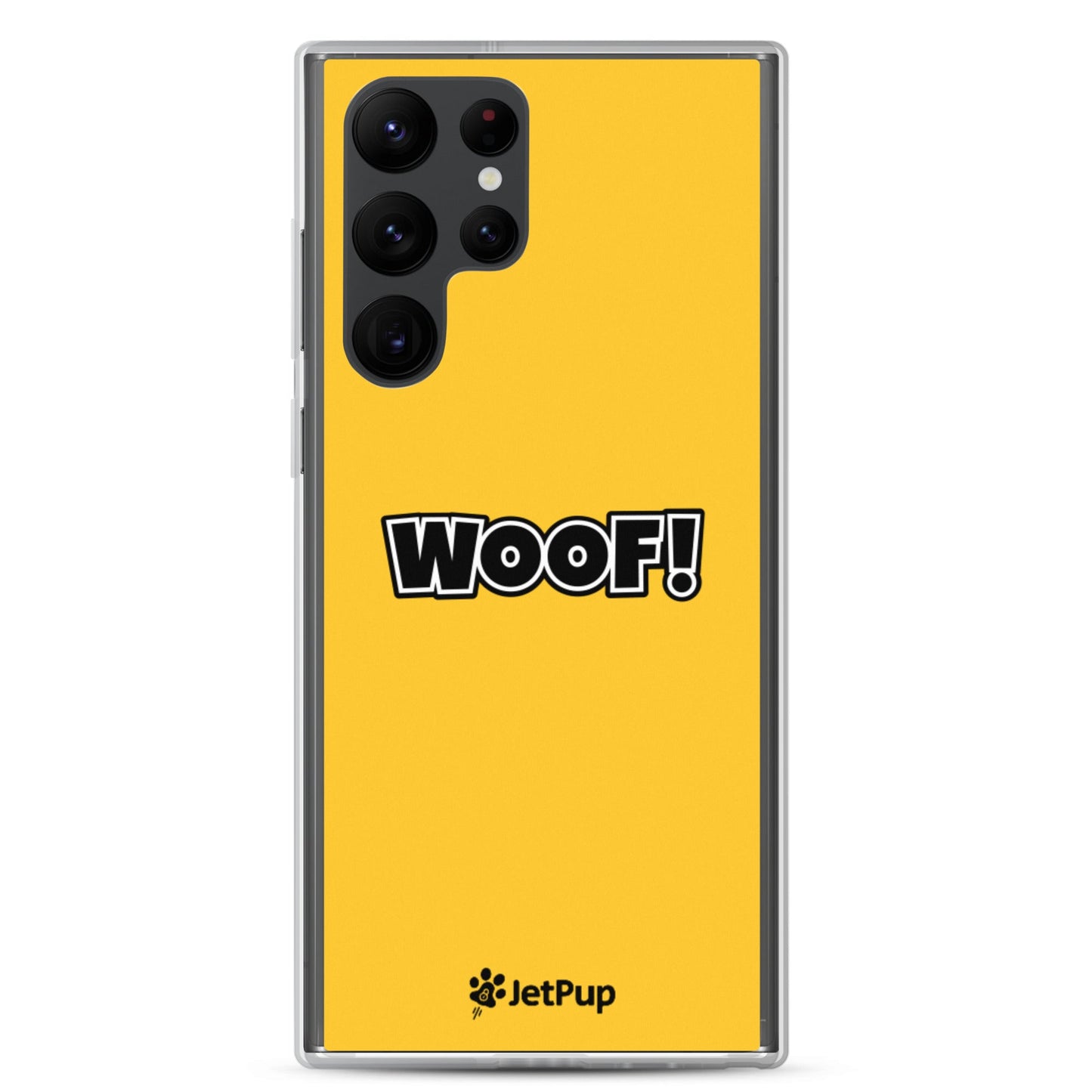 Woof Samsung Case - Yellow - JetPup