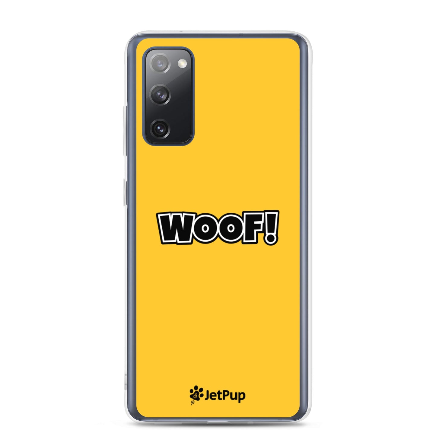 Woof Samsung Case - Yellow - JetPup