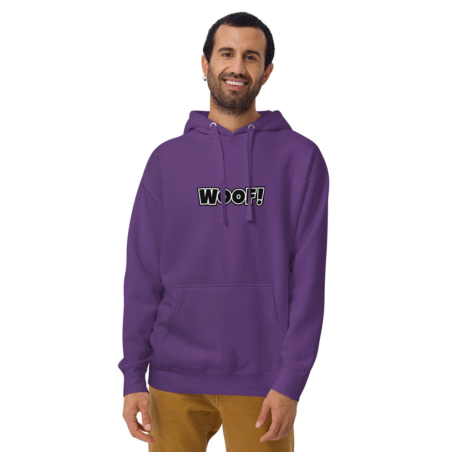 Woof Unisex Premium Hoodie - Multiple Colors - JetPup