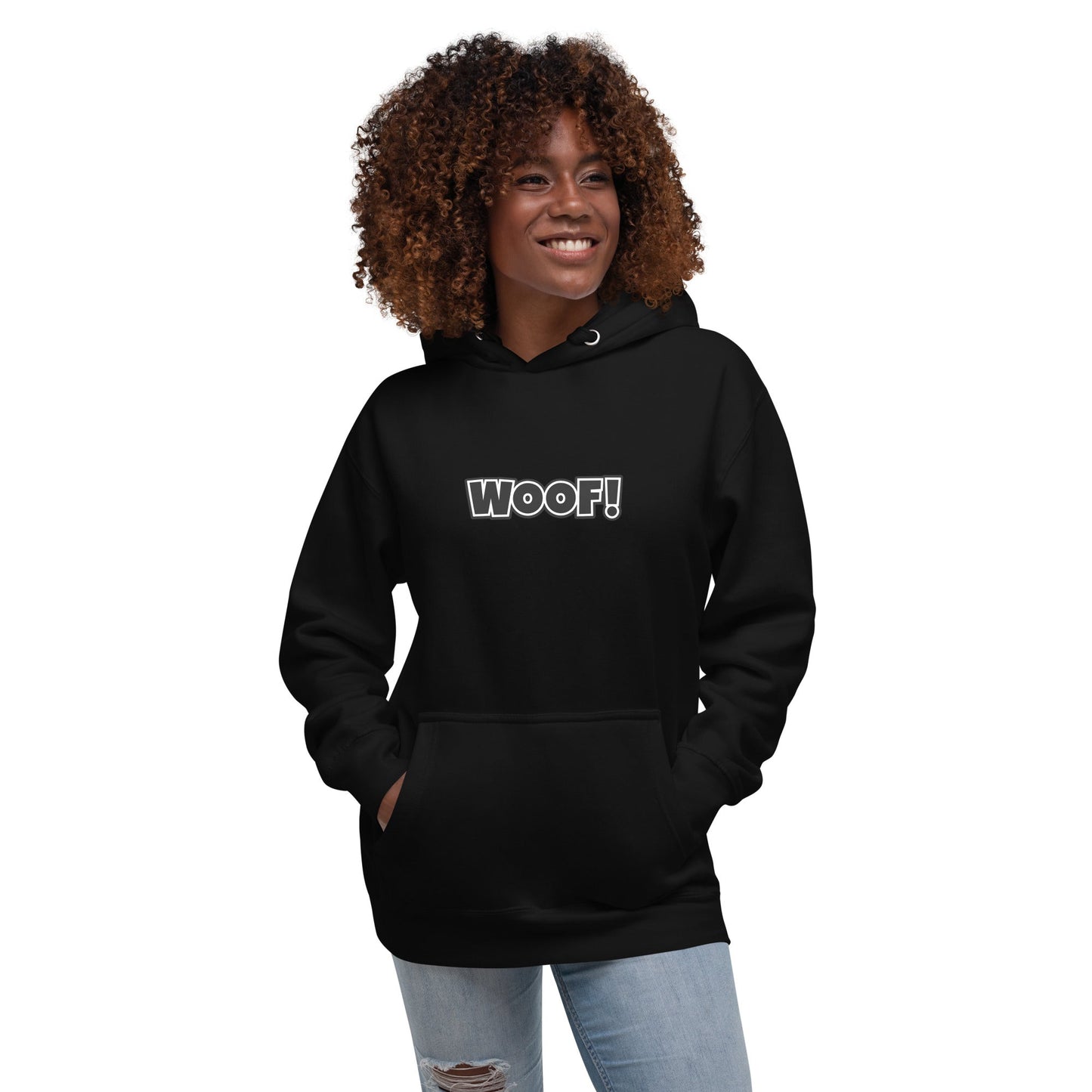 Woof Unisex Premium Hoodie - Multiple Colors - JetPup