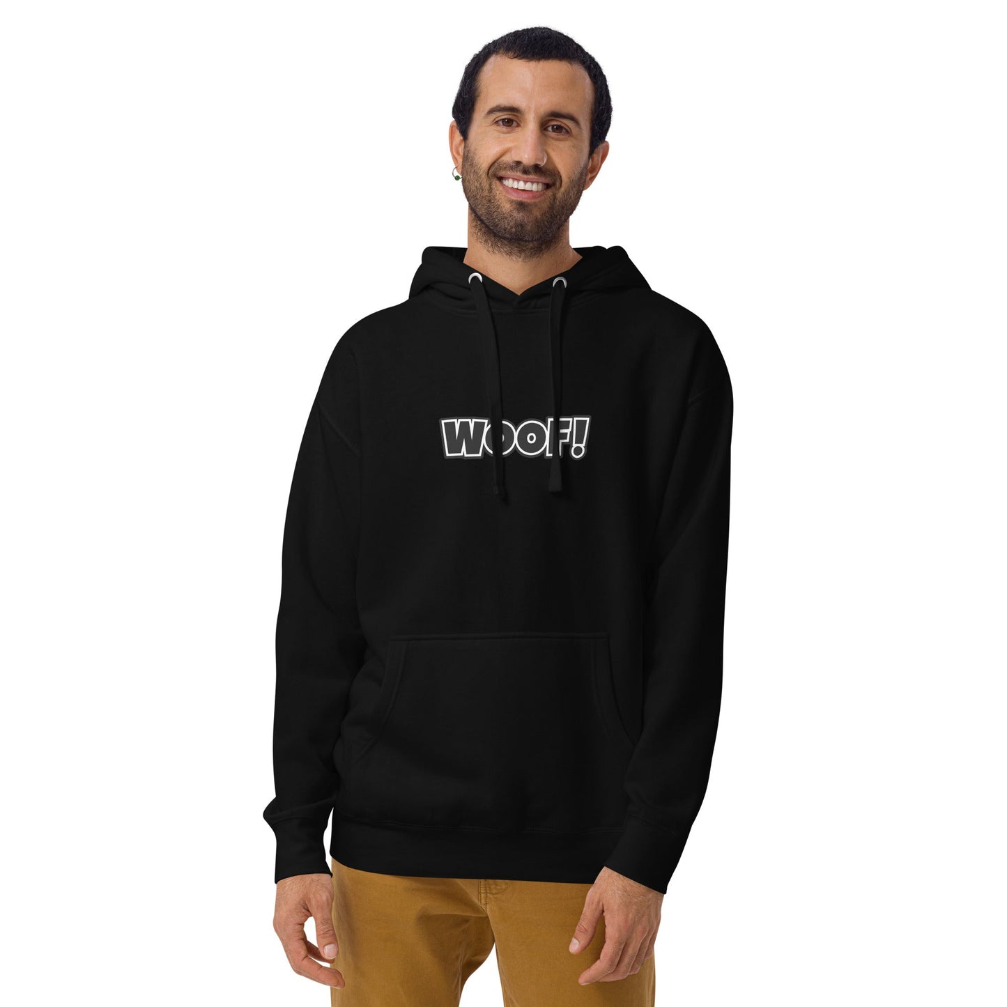 Woof Unisex Premium Hoodie - Multiple Colors - JetPup