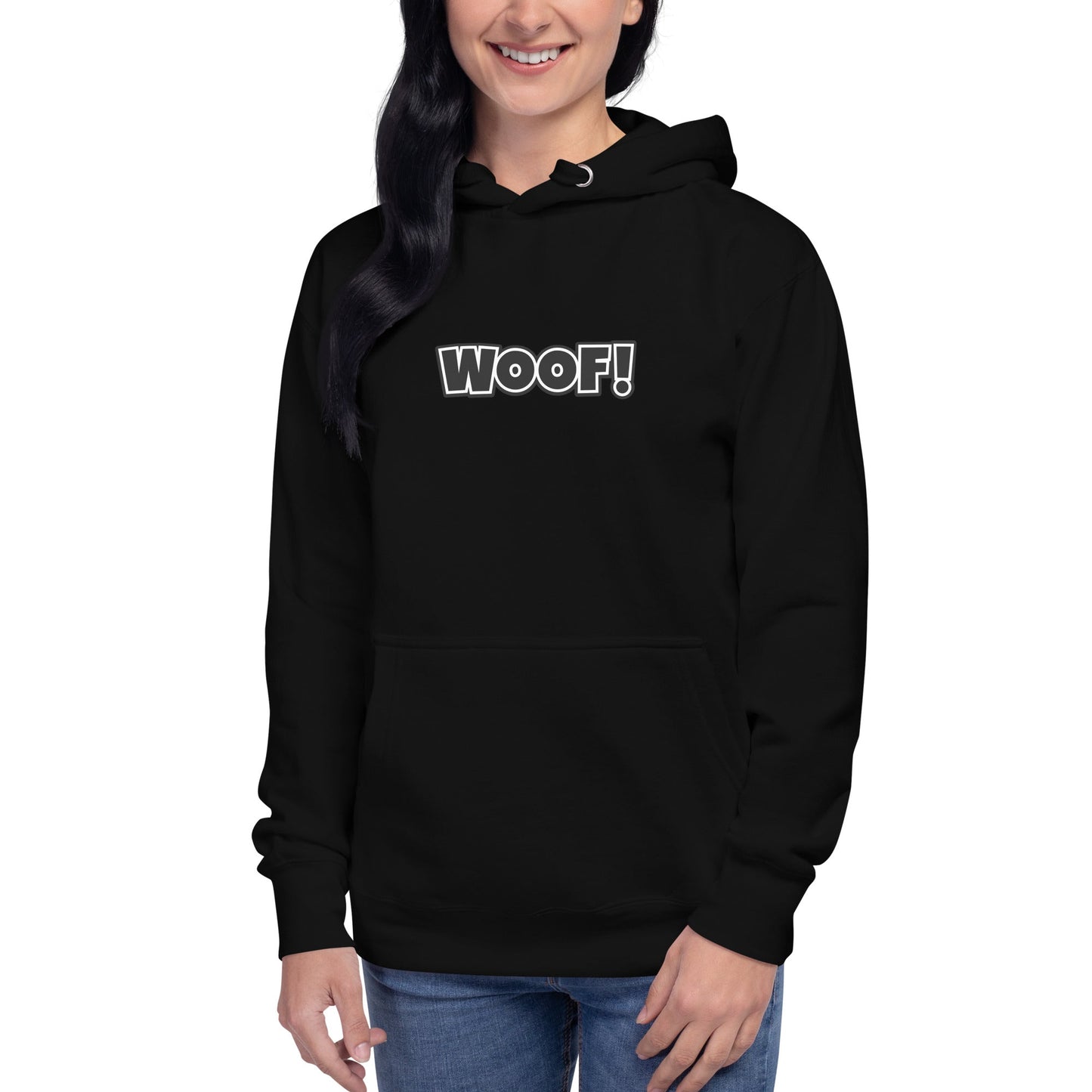 Woof Unisex Premium Hoodie - Multiple Colors - JetPup