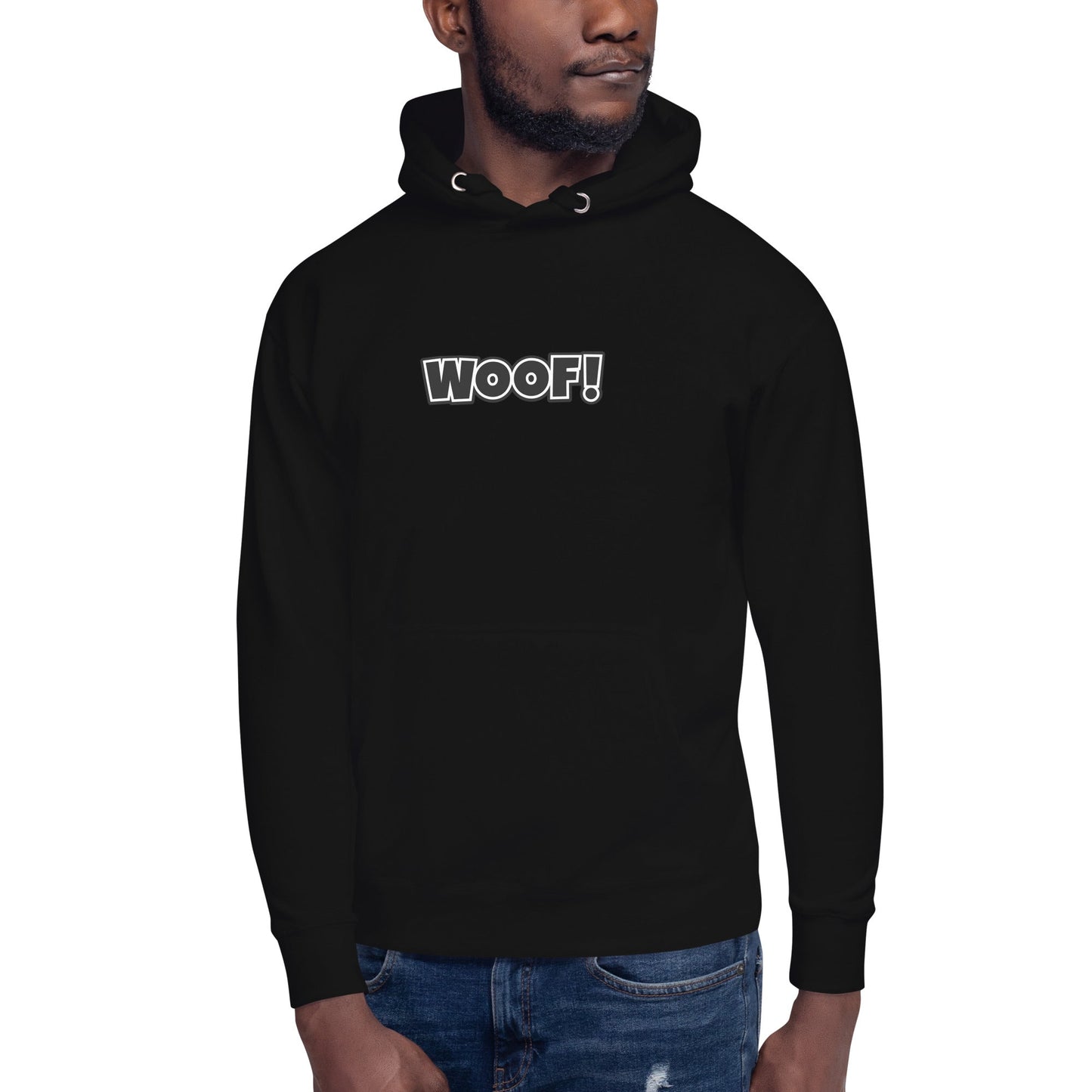 Woof Unisex Premium Hoodie - Multiple Colors - JetPup