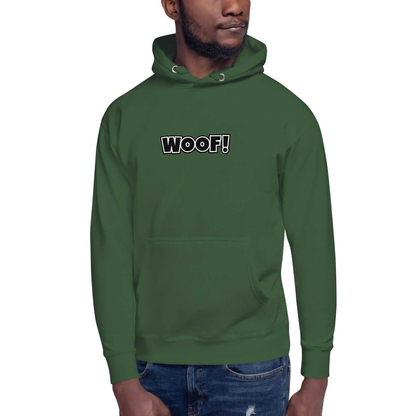 Woof Unisex Premium Hoodie - Multiple Colors - JetPup