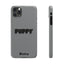 Puppy Slim iPhone Cases - Grey