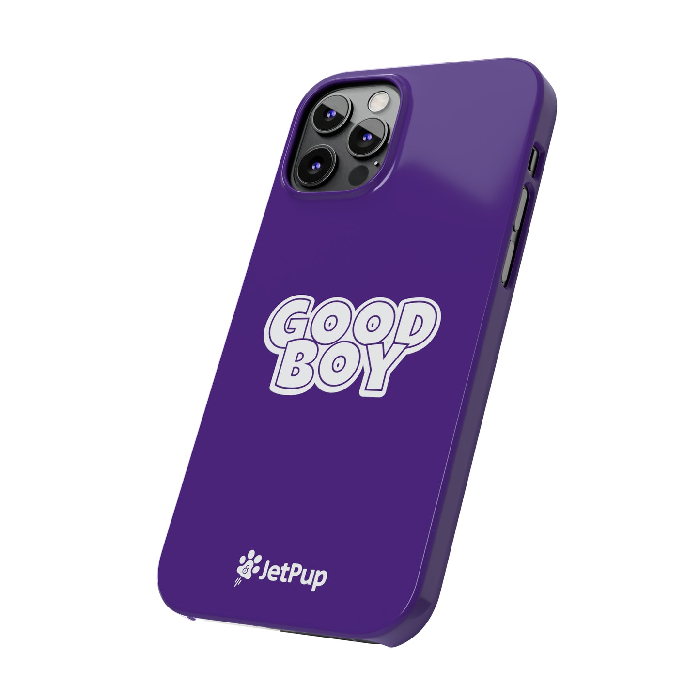 Good Boy Slim iPhone Cases - Purple