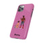 Sir & Pup Hood Slim iPhone Cases - Pink