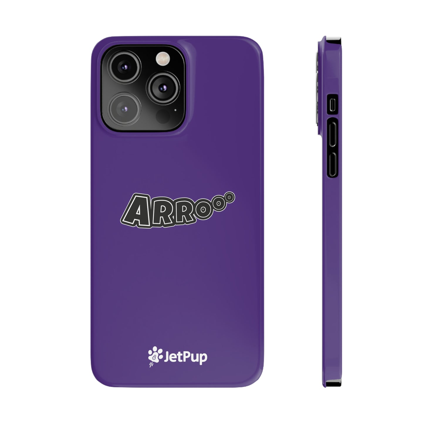 Arrooo Slim iPhone Cases - Purple