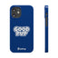 Good Pup Slim iPhone Cases - Blue