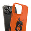 Pup Hood Slim iPhone Cases - Orange