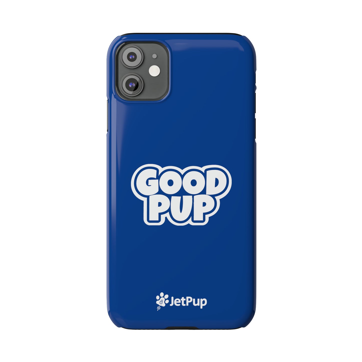 Good Pup Slim iPhone Cases - Blue