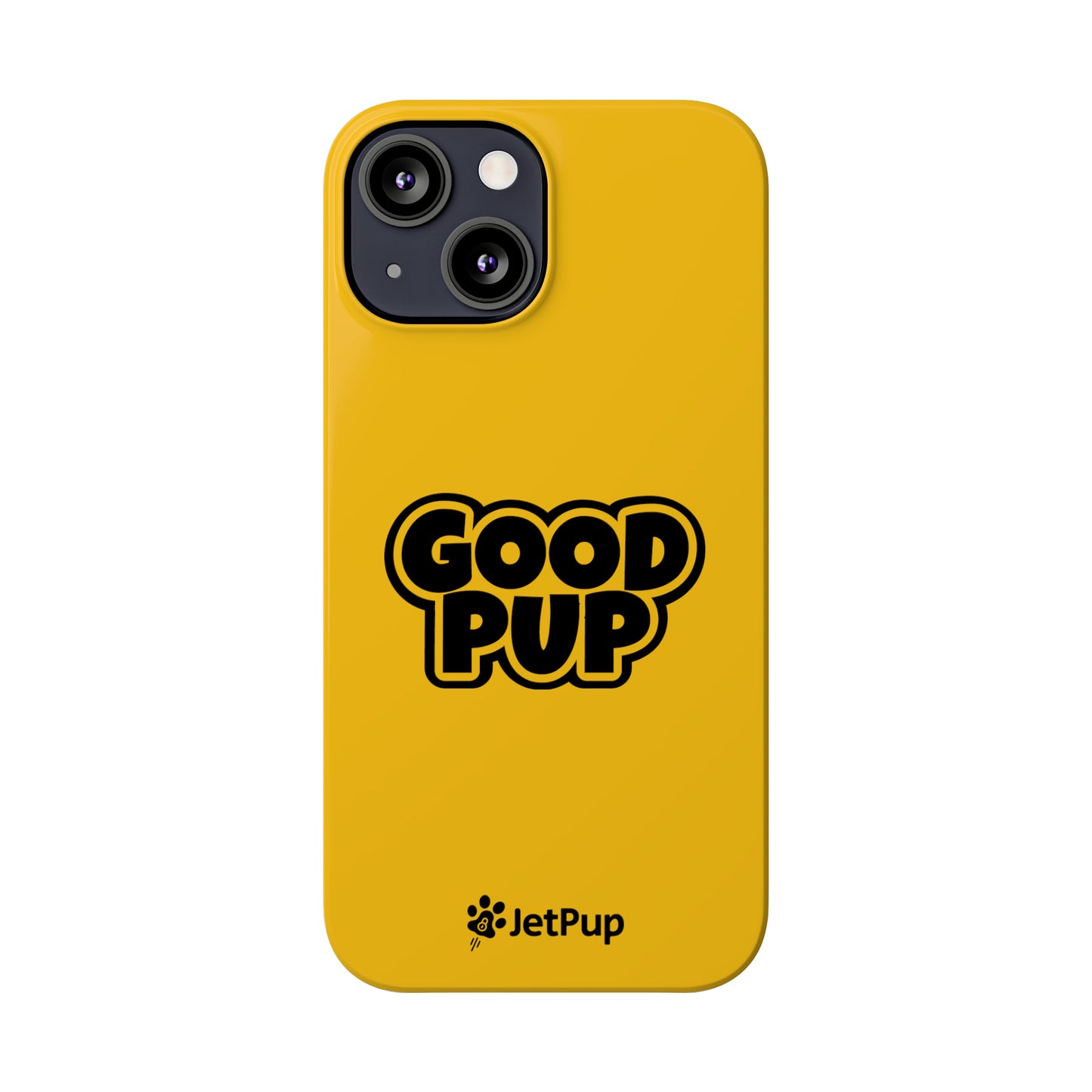 Good Pup Slim iPhone Cases - Yellow