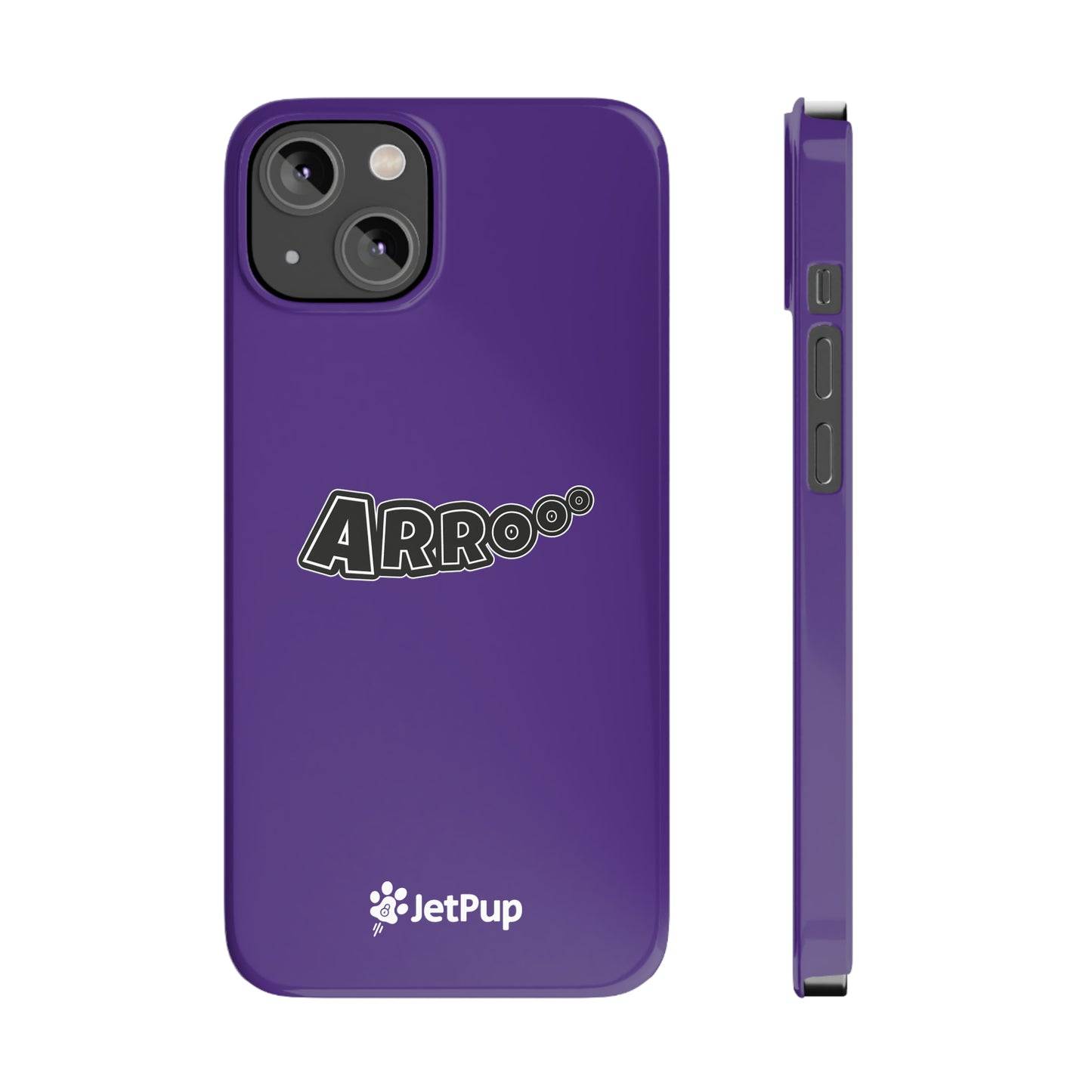 Arrooo Slim iPhone Cases - Purple