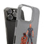 Dad & Pup Slim iPhone Cases - Grey