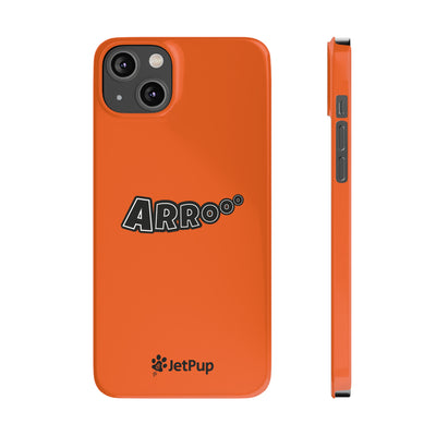 Arrooo Slim iPhone Cases - Orange