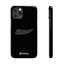 Arrooo Slim iPhone Cases - Black