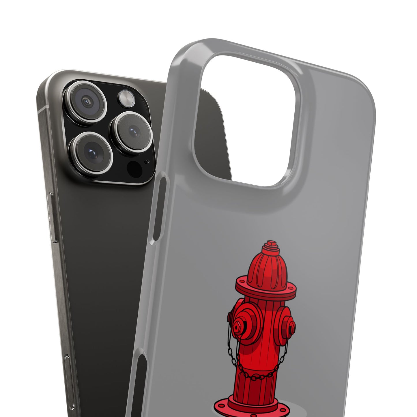 Hydrant Slim iPhone Cases - Grey