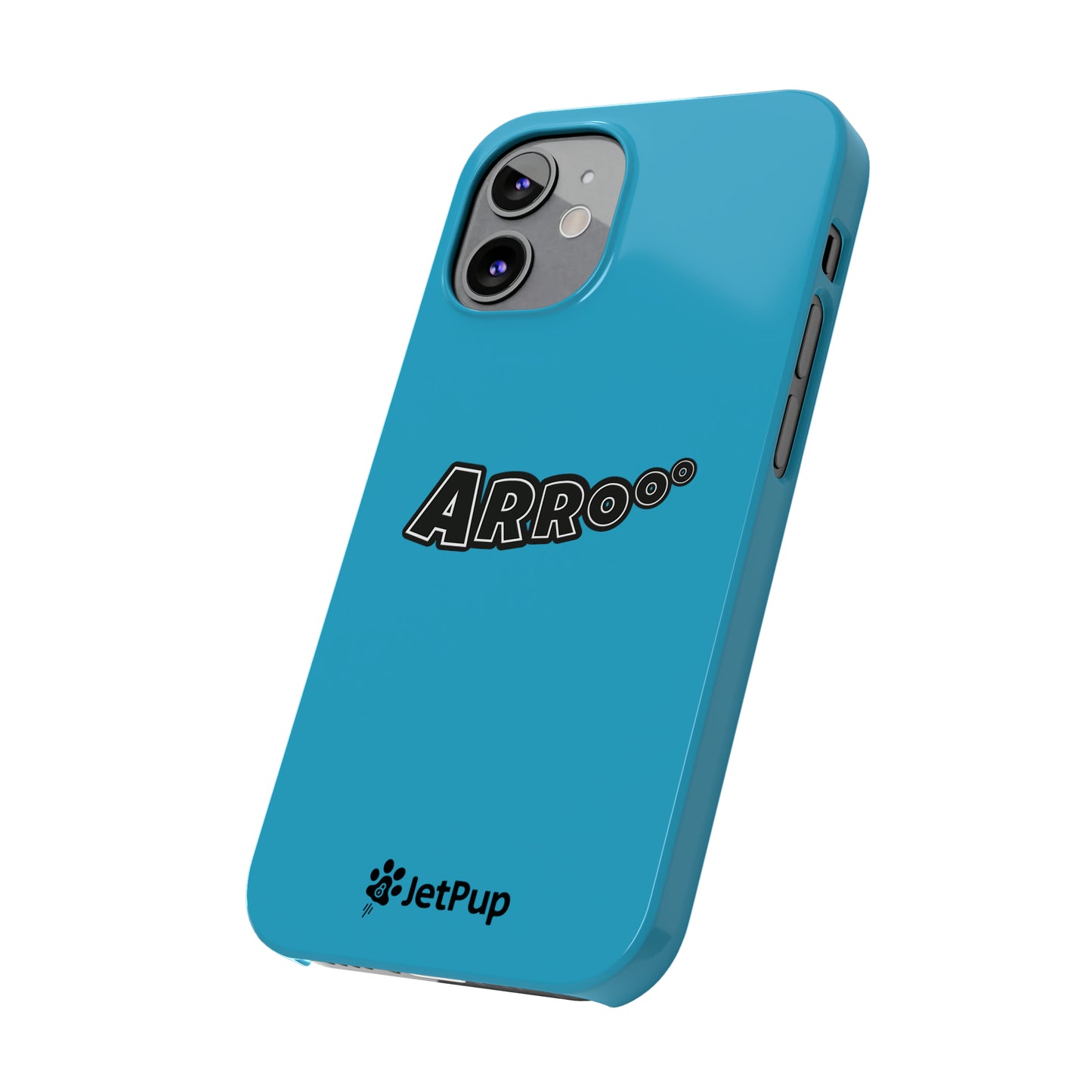 Arrooo Slim iPhone Cases - Turquoise